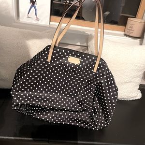 Kate Spade Polka Dot Overnight Bag